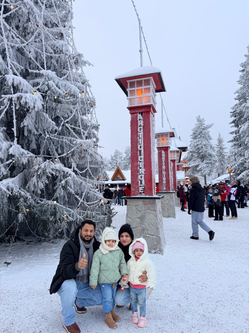 Santa Claus Village Arctic Circle tour from Rovaniemi Finland
