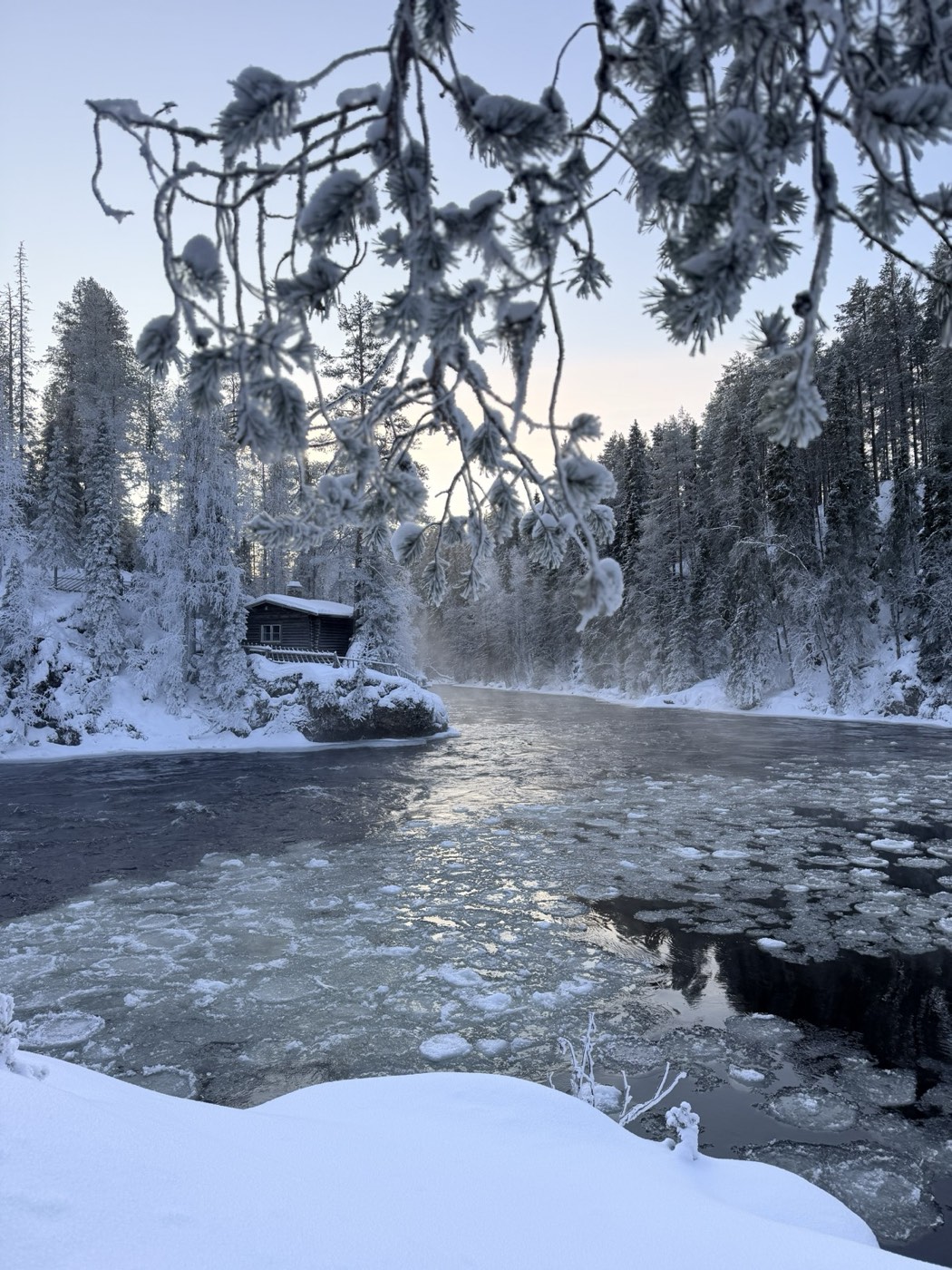 Oulanka National Park snowshoeing tour from Rovaniemi Finland